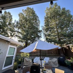 Moki Smith Tree Specialists - Our beautiful redwoods were thinned out to allow more sun into the backyard