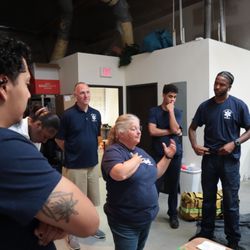 American EMT Academy - EMT instructor teaching the class