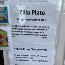 Irvzilla’s Hawaiian Grill