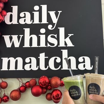 Daily Whisk Matcha - Iced Strawberry Matcha with Oat Milk, Iced Hojicha Tea Latte with Oat Milk - Cafes Near Me - Honolulu, Hawaii Daily Whisk Matcha - Iced Strawberry Matcha with Oat Milk, Iced Hojicha Tea Latte with Oat Milk - Cafes Near Me - Honolulu, Hawaii