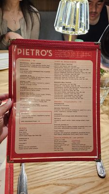 Menu photo 4 Pietro's Lodi, CA Menu photo 4 Pietro's Lodi, CA
