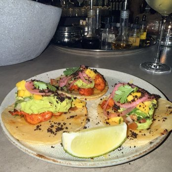 Alana Bar & Tapas - Pinxto taco de Camaron - Tapas Bars Near Me - Palm Springs, California