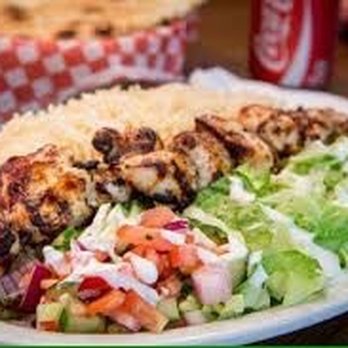 Baghlan Kebob & Bakery - The Koufax kebab with rice, coleslaw, and afghan salad - Afghan Near Me - Toronto, Ontario Baghlan Kebob & Bakery - The Koufax kebab with rice, coleslaw, and afghan salad - Afghan Near Me - Toronto, Ontario