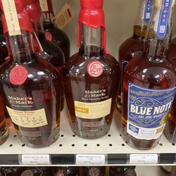 Liquor Bueno - Allocated wood finished Maker's on the shelf