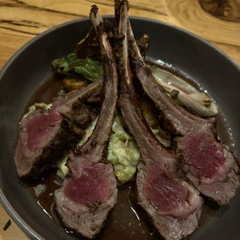 Hannah's Off The Square - Rack of lamb - New American Near Me - Denton, Texas Hannah's Off The Square - Rack of lamb - New American Near Me - Denton, Texas
