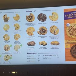 Insomnia Cookies - Menu