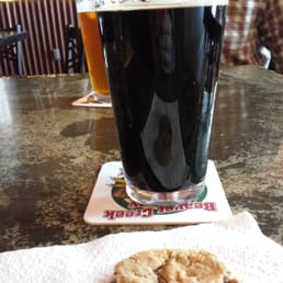 Paddlefish Stout and a fresh cookie. Yum! Paddlefish Stout and a fresh cookie. Yum!