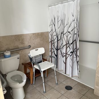 McCall RV Resort - ADA compliant bathroom - Vacation Rentals Near Me - McCall, Idaho