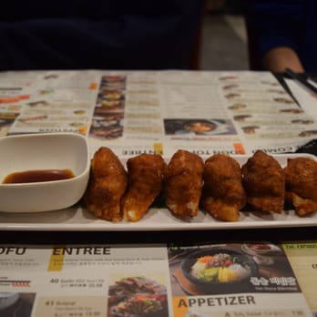 BCD Tofu House - Fried Kimchi Dumplings - Korean Near Me - Irvine, California