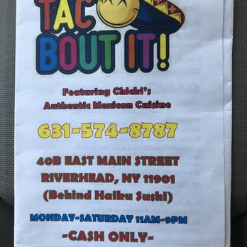 Taco Bout It - Mexican Near Me - Riverhead, New York Taco Bout It - Mexican Near Me - Riverhead, New York