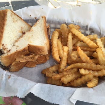 Holly Jo's Creekside Grill - Peanut butter Nutella sandwich with fries - American Near Me - Boones Mill, Virginia