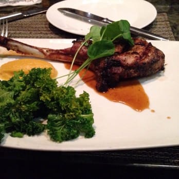 Andrei's Restaurant - Kurobuta Pork chop for restaurant week - New American Near Me - Irvine, California Andrei's Restaurant - Kurobuta Pork chop for restaurant week - New American Near Me - Irvine, California