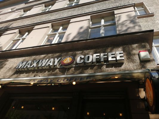 Photo of Maxway Coffee - Berlin, BE, DE. Maxway Schild