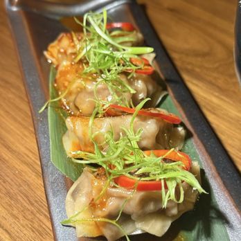 Roka Akor - Wagyu Beef & Kimchi Dumplings - Sushi Bars Near Me - San Francisco, California Roka Akor - Wagyu Beef & Kimchi Dumplings - Sushi Bars Near Me - San Francisco, California