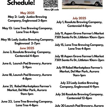 Meaty Boyz - The truck's schedule for this summer. - Food Trucks Near Me