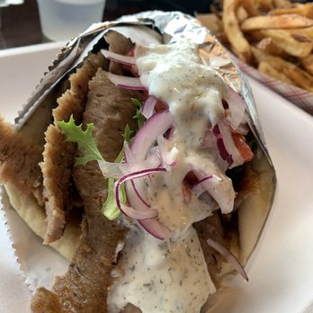 Simply Greek - Greek Gyro (lamb) - Greek Near Me - Solon, Ohio Simply Greek - Greek Gyro (lamb) - Greek Near Me - Solon, Ohio