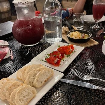 Toro Kitchen + Bar - Piquillos Rellenos Shishito Peppers Sangria Pitcher Shrimp in Garlic butter - Tapas Bars Near Me - San Antonio, Texas Toro Kitchen + Bar - Piquillos Rellenos Shishito Peppers Sangria Pitcher Shrimp in Garlic butter - Tapas Bars Near Me - San Antonio, Texas