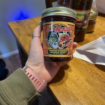 Pepper Palace - a person holding a jar of pepper palace - Herbs & Spices Near Me - Chesterfield, Missouri Pepper Palace - a person holding a jar of pepper palace - Herbs & Spices Near Me - Chesterfield, Missouri