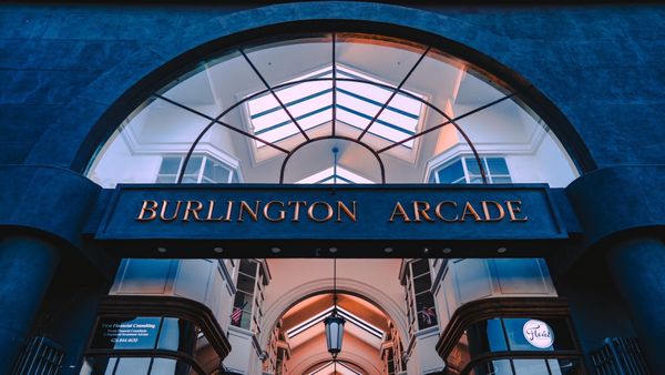 The Burlington Arcade by null