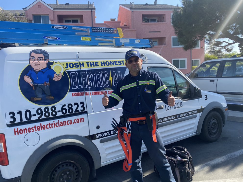 Slide of Josh the Honest Electrician