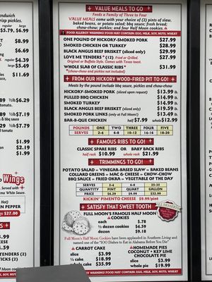 Menu photo 3 Full Moon BBQ Hoover, AL