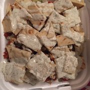 Photo of Zara Afghan Cuisine - Sacramento, CA, United States. New York style, $1 more you get way more meat and rice!