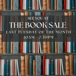 Friends of the Selby Public Library - Last Tuesday of the Month Sale - 50% off