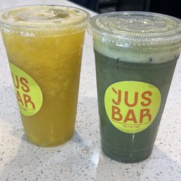 Mango tea & pennywort w/mung bean - Disgusting