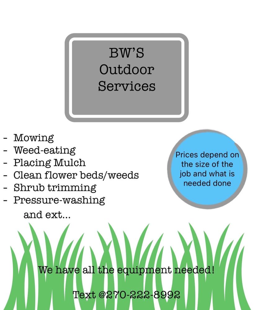 BW LAWN CARE Owensboro, Kentucky Lawn Services Phone Number Yelp