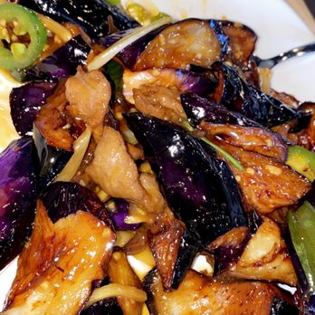 Hidden Dumpling House - Garlic Eggplant Plate - Chinese Near Me - Elk Grove, California