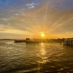 Island Princess Fishing Boat - Sunrise!