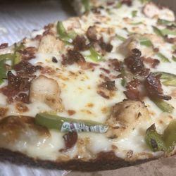 Domino's Pizza - Had to cut my own pizza and there are so many stickrs