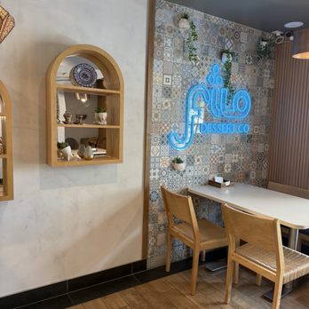 Filo Dessert - Upstairs view - Desserts Near Me - Orange, California