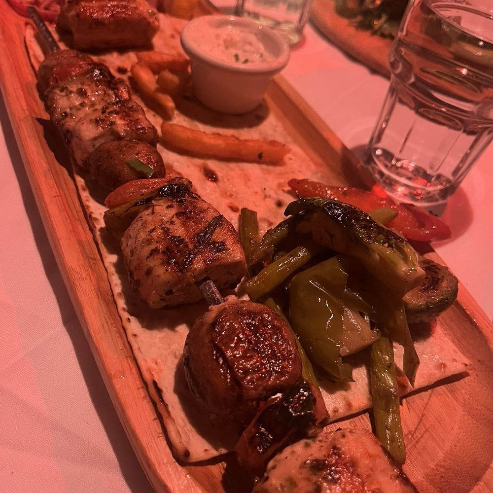 Antique Garage Soho - Grilled Organic Chicken - Mediterranean Near Me - New York, New York Antique Garage Soho - Grilled Organic Chicken - Mediterranean Near Me - New York, New York