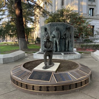 California State Senate - One of many monuments dedicated to men and women of uniformed services from California - Public Services & Government Near Me - Sacramento, California
