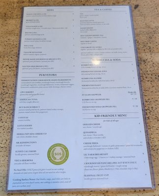 Menu photo 5 Fermentation Farm Costa Mesa, CA