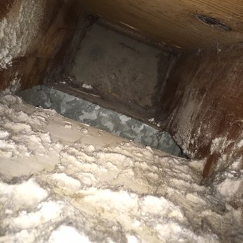 Angel's Duct Cleaning Services Chicago - Before and after! Who knows how many years of build up that was! After was so clean you could eat off of it! - Air Duct Cleaning Near Me - Chicago, Illinois Angel's Duct Cleaning Services Chicago - Before and after! Who knows how many years of build up that was! After was so clean you could eat off of it! - Air Duct Cleaning Near Me - Chicago, Illinois