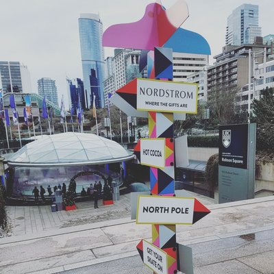 Robson Square Ice Rink by null