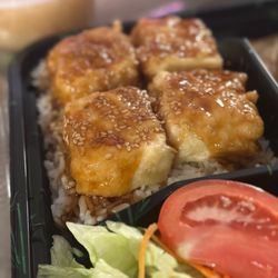 Aburi Sushi Bar - Tofu Teriyaki Platter