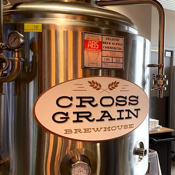 Cross Grain Brew House - a stainless steel tank - New American Near Me - Richmond, Virginia Cross Grain Brew House - a stainless steel tank - New American Near Me - Richmond, Virginia