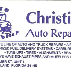 user provided Christian's Auto Repair photo
