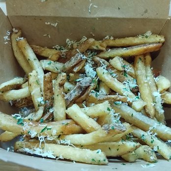 Bred - salty parm truffle fries - Sandwiches Near Me - Dorchester, Massachusetts