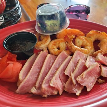Muddy Waters - Seared Tuna, grilled shrimp - American Near Me - Deerfield Beach, Florida