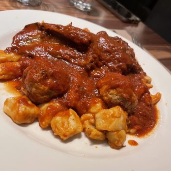 Filomena's - Short Rib with Gnocchi Special - Italian Near Me - Franklin Square, New York Filomena's - Short Rib with Gnocchi Special - Italian Near Me - Franklin Square, New York