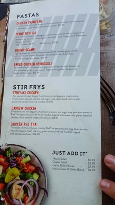 Menu photo 7 Crabby Joe's Bar & Grill Exeter, ON
