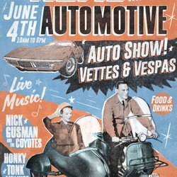 Real Automotive - June 4th 2023 Corvette & Vespa Auto Show. It's Free and always a good time. Save the date !