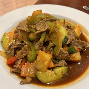 Sabai Thai Kitchen - sweet & sour beef - Thai Near Me - San Antonio, Texas Sabai Thai Kitchen - sweet & sour beef - Thai Near Me - San Antonio, Texas