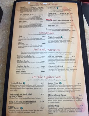 Menu photo 6 Weck's Santa Fe, NM