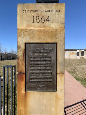 Contrabands and Freedmen Cemetery Memorial by null