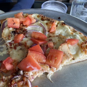 Rubiano's - Half pepperoni half chicken - Pizza Near Me - Brentwood, California